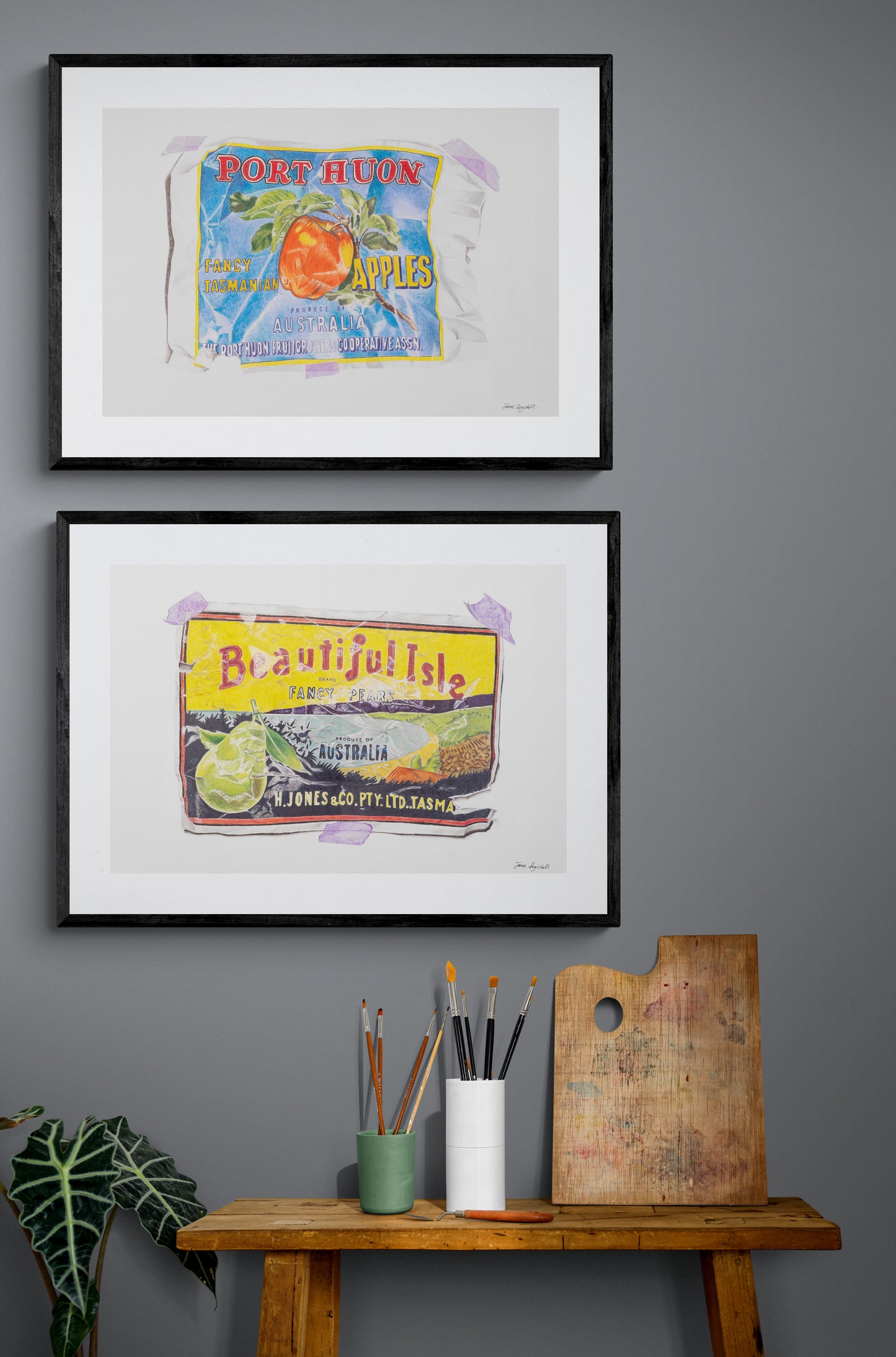 Fancy Apples Print