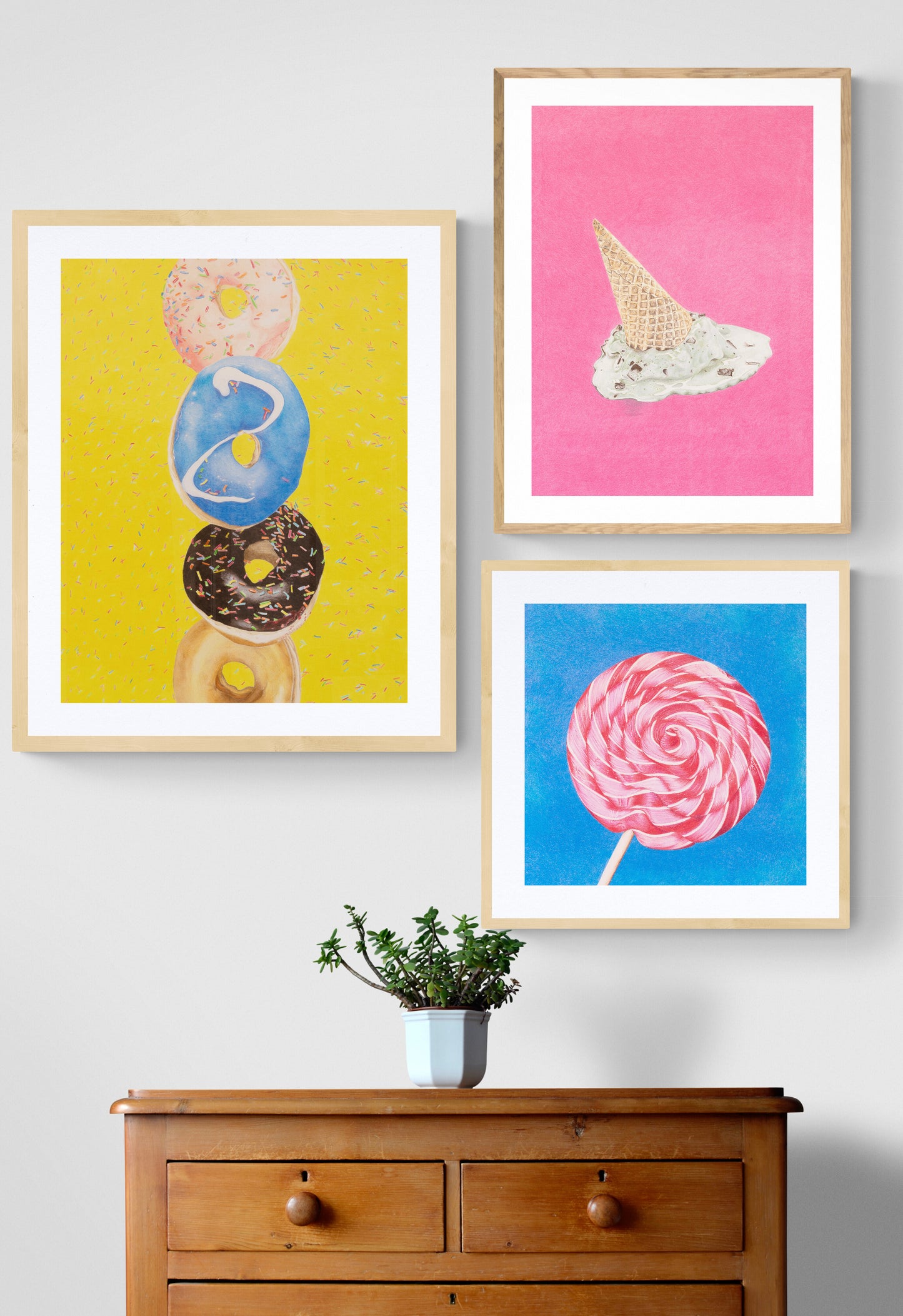 Ice Cream Scream Print