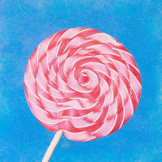 Lollipop Sweetness - Original Art Work - Framed
